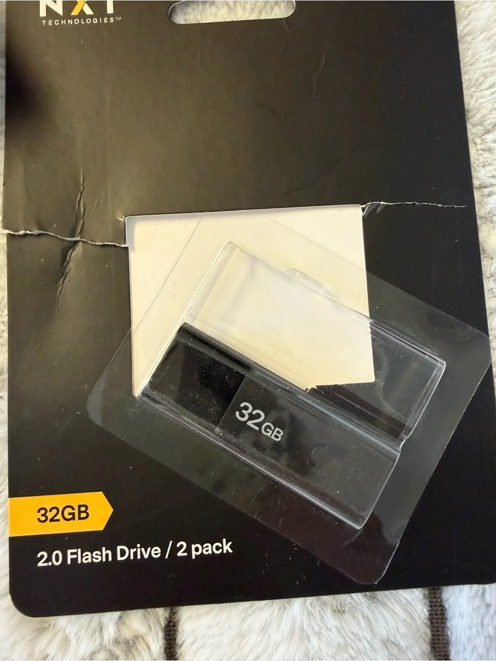 32GB Black USB 2.0 Flash Drive - 1 not used